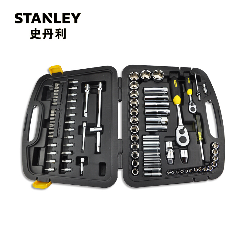 史丹利(Stanley)86件套6.3MM,12.5MM系列公制组套